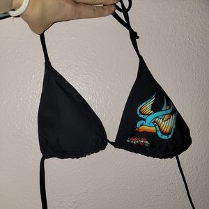Black Sparrow Bikini top